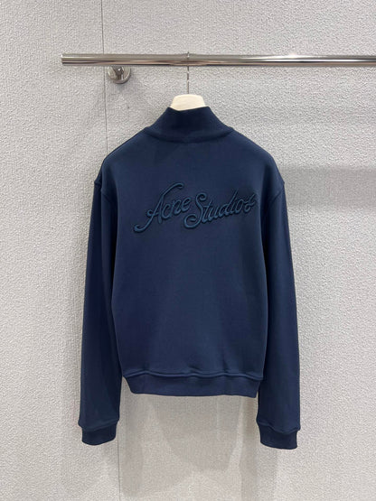 Acn 25fw embroidered jacket
