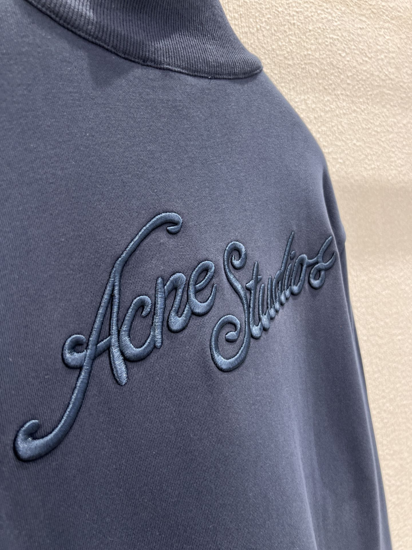 Acn 25fw embroidered jacket