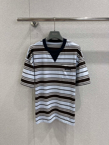 Pra 25ss Striped T-Shirt