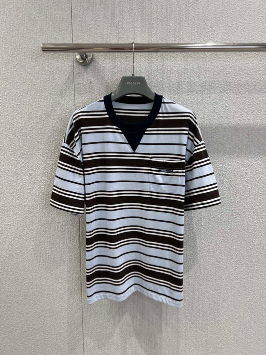 Pra 25ss Striped T-Shirt