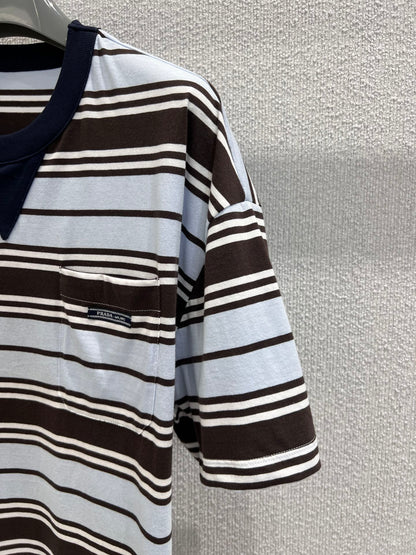 Pra 25ss Striped T-Shirt