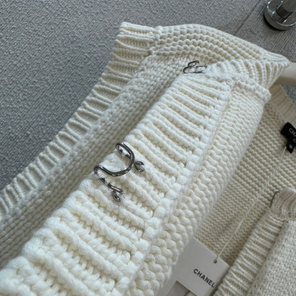 Chan 25fw knitted vest
