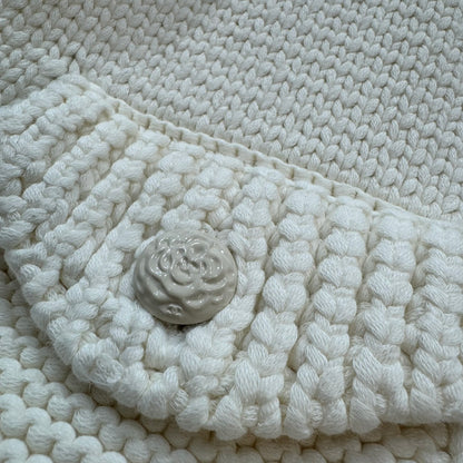 Chan 25fw knitted vest