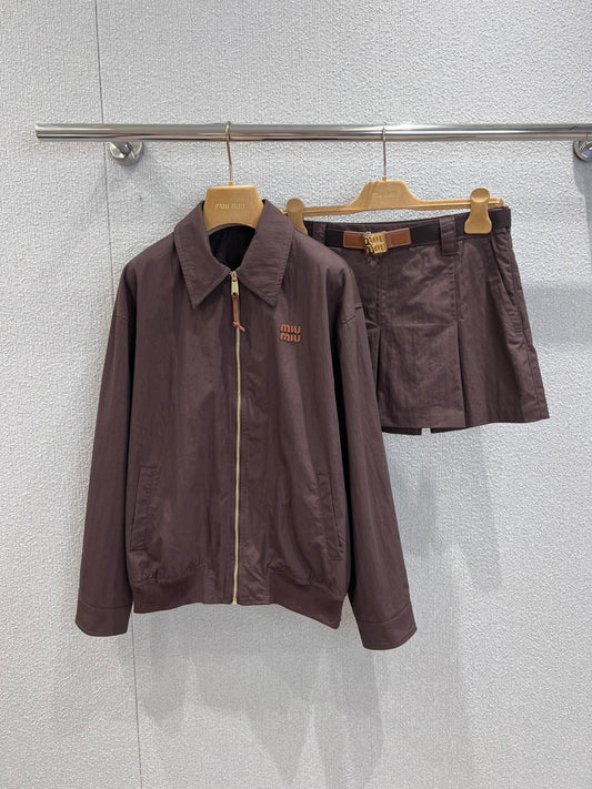 Miu 25fw Coco Brown Suit
