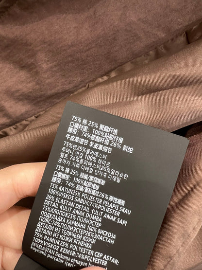 Miu 25fw Coco Brown Suit