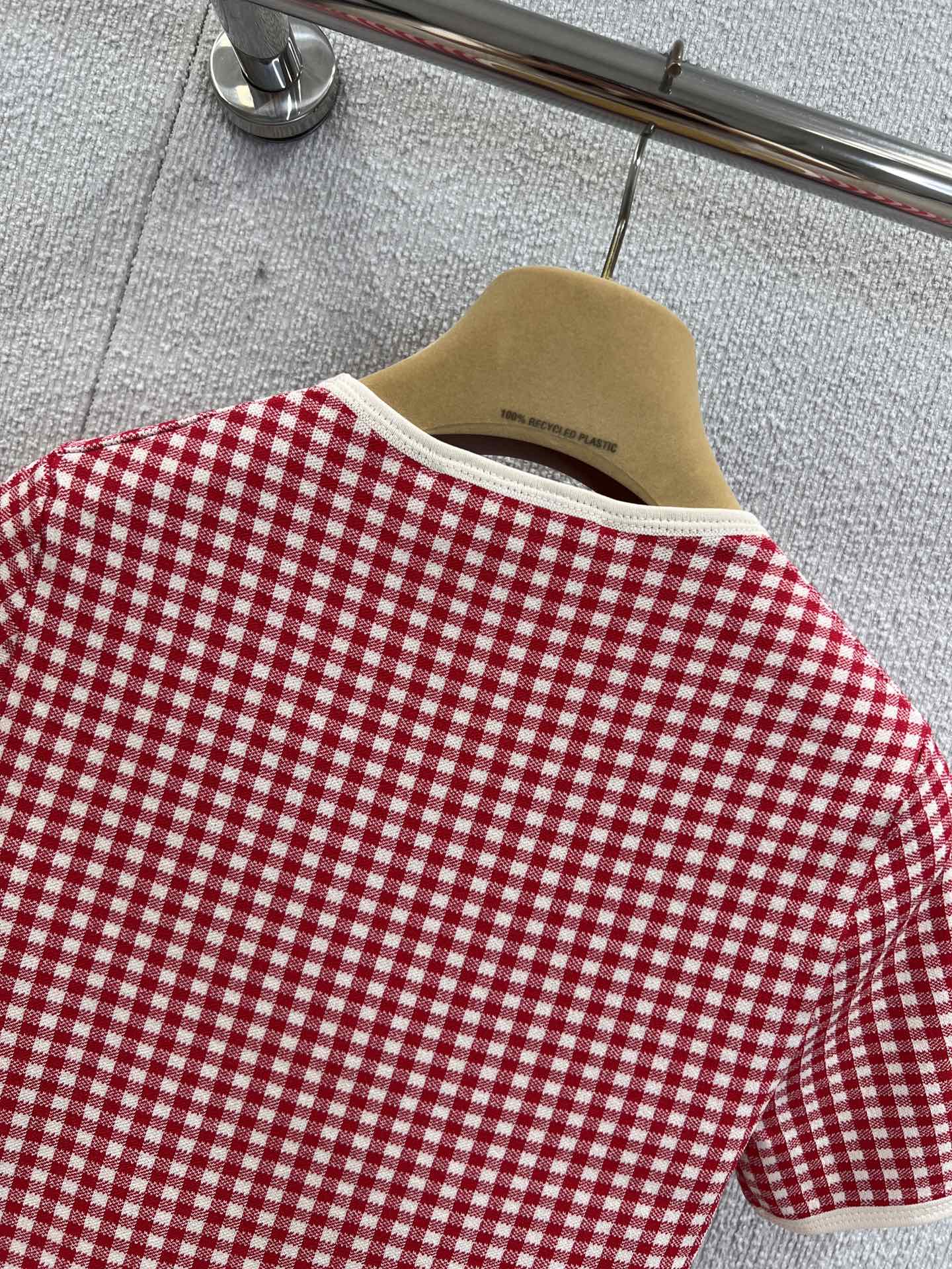 Miu 25ss Knitted t-shirt