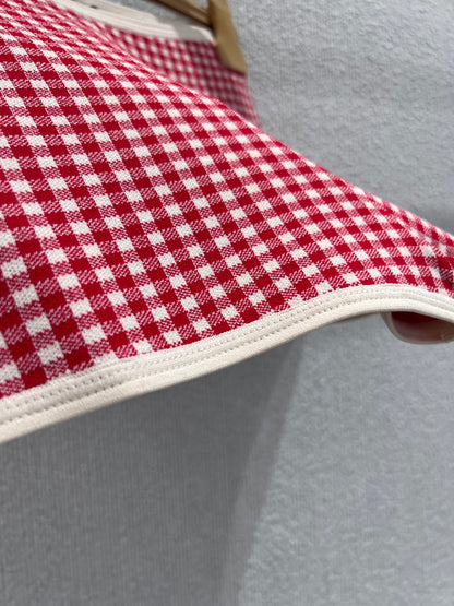 Miu 25ss plaid shorts