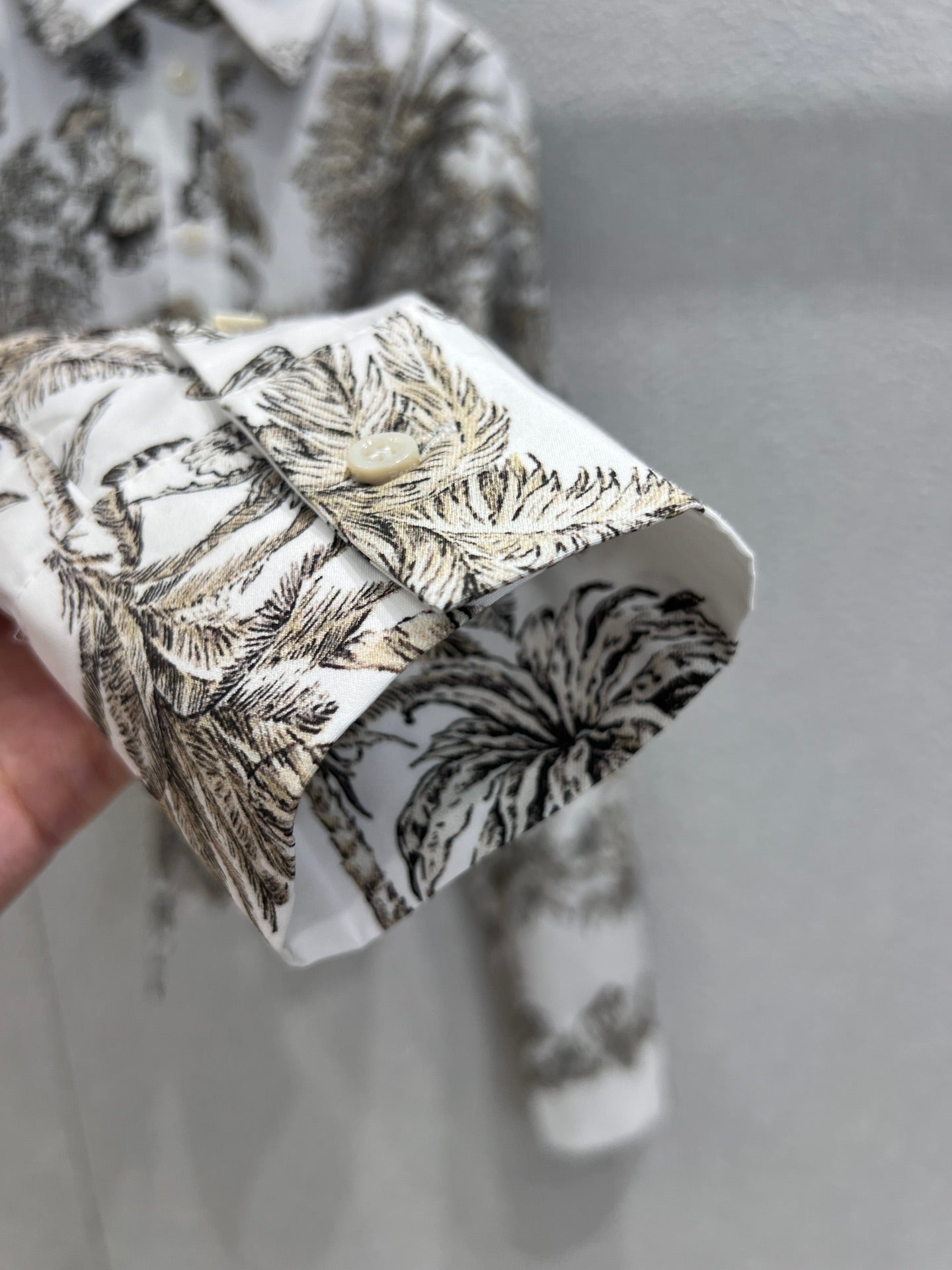 CD 25fw printed shirt