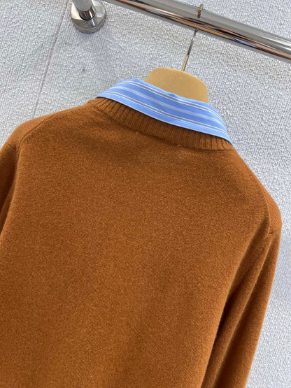 Miu 25fw knitted cardigan