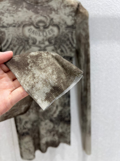 Gaul 25fw printed T-shirt