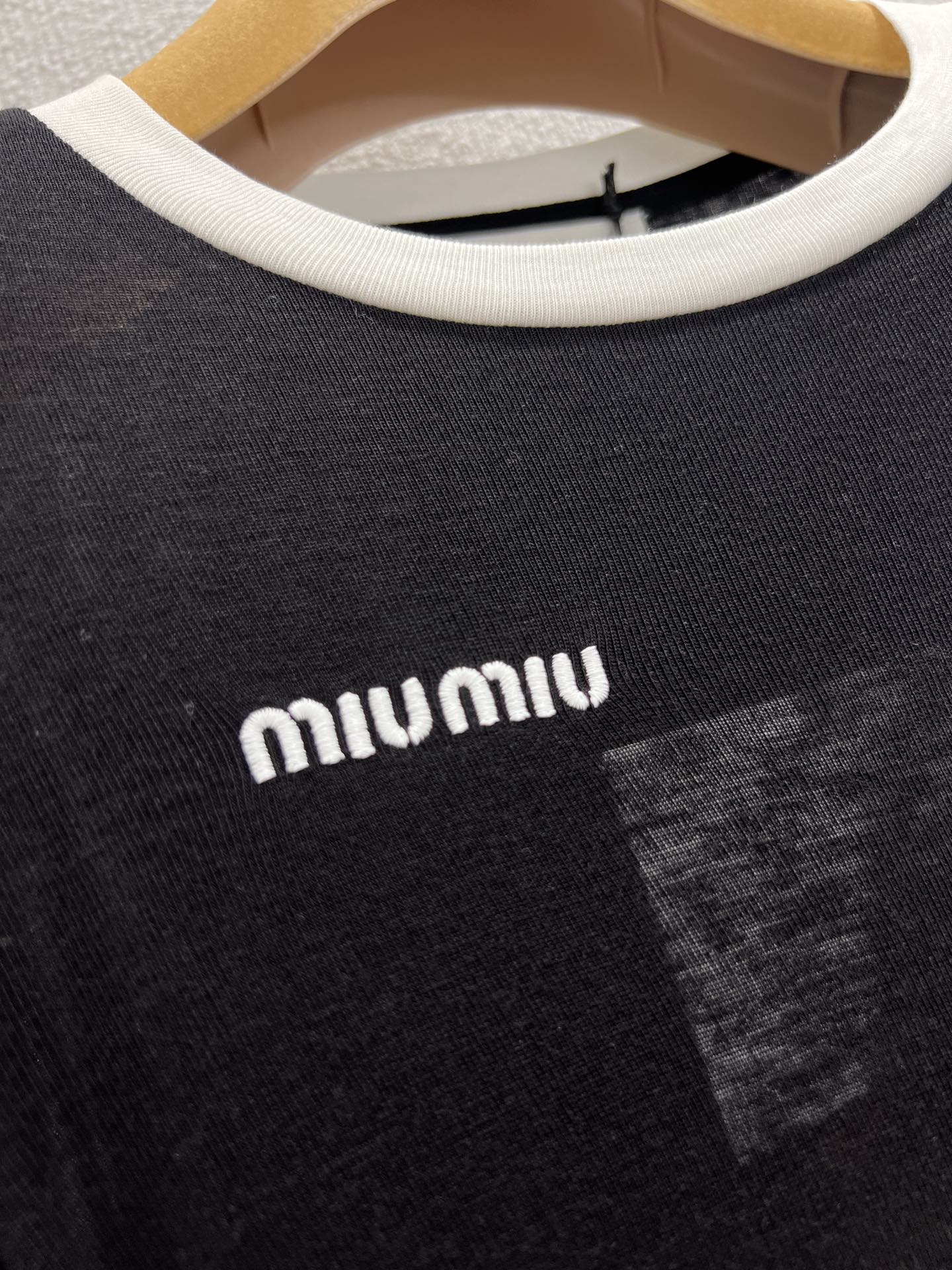 Miu 25fw long-sleeved T-shirt