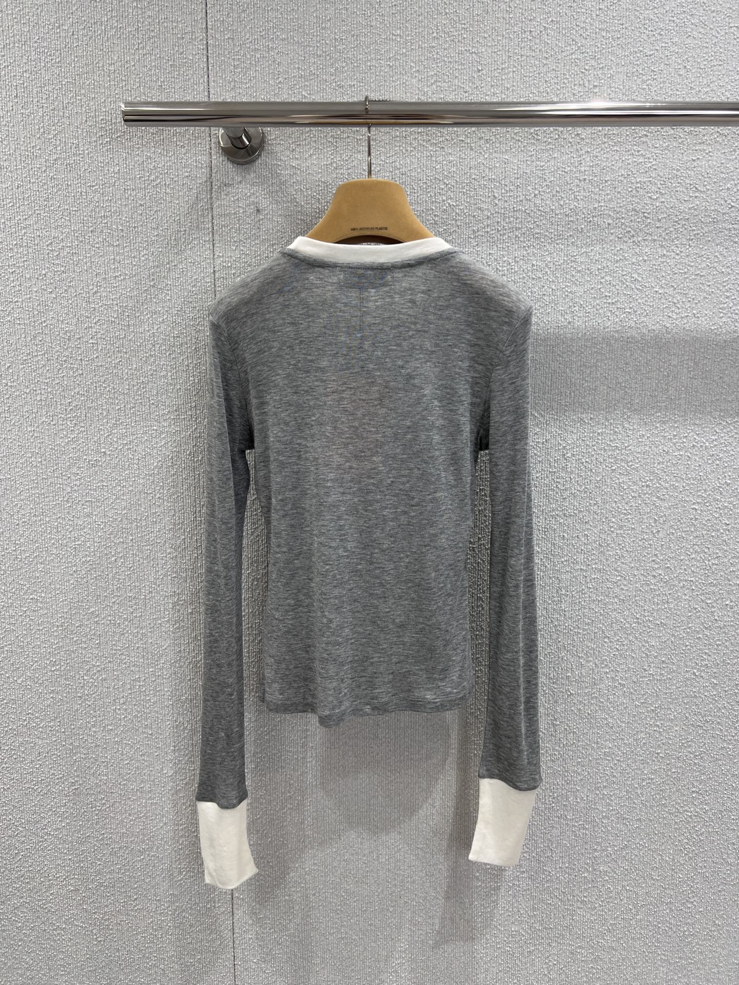 Miu 25fw long-sleeved T-shirt