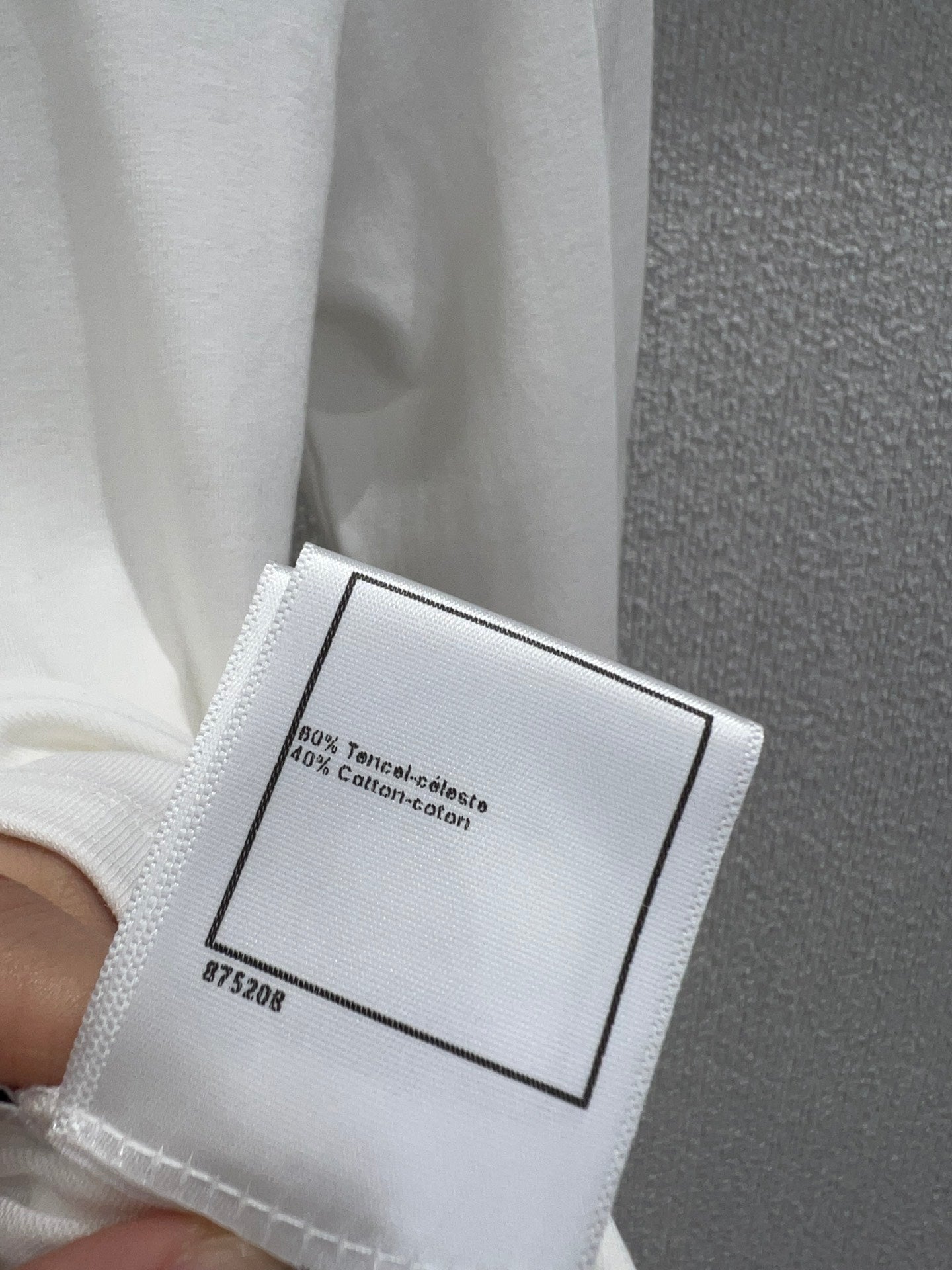 Chan 25fw logo T-shirt