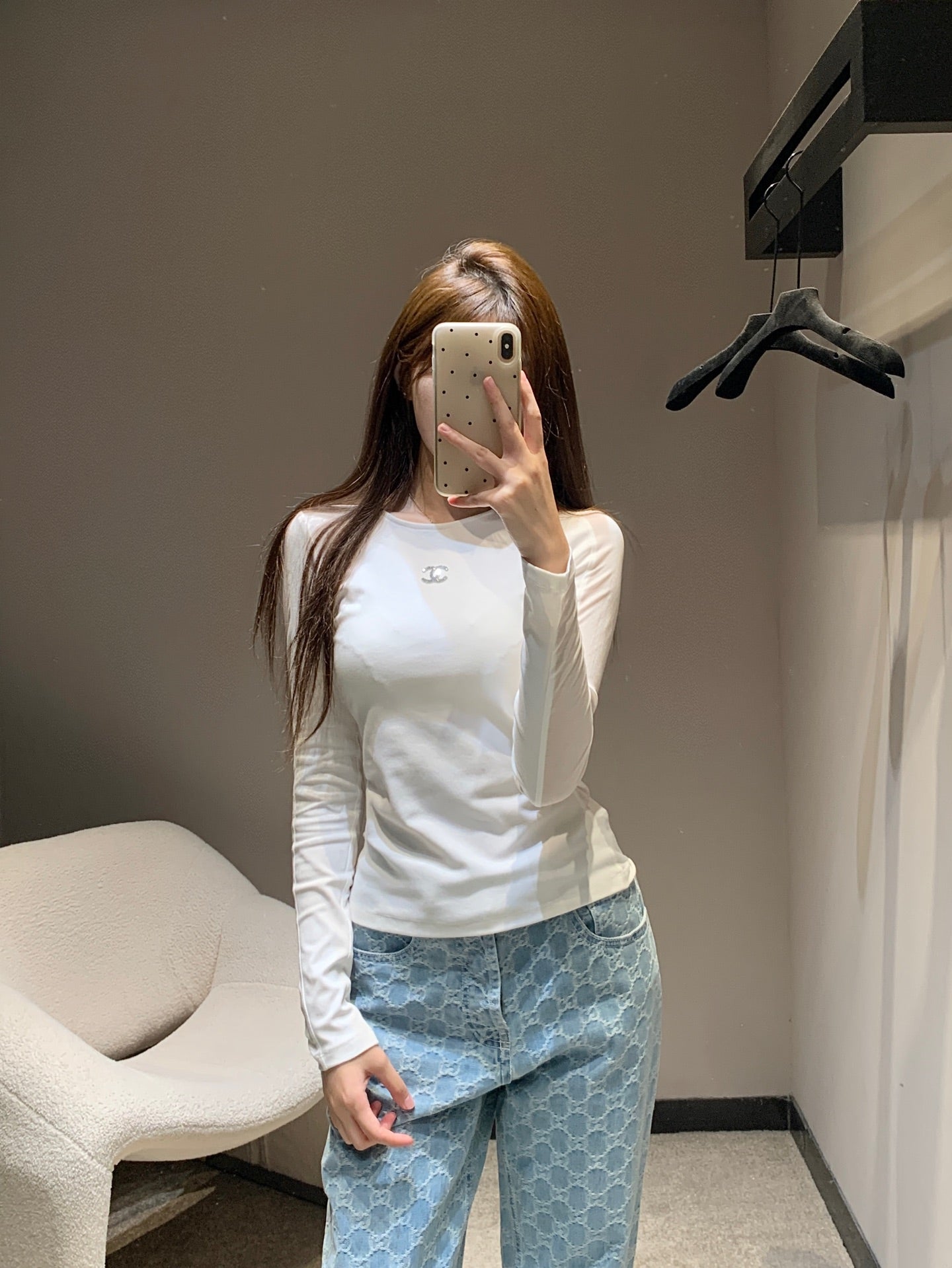 Chan 25fw logo T-shirt