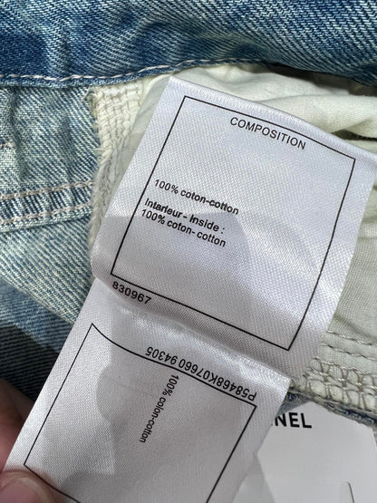 Chan 25fw embroidered jeans