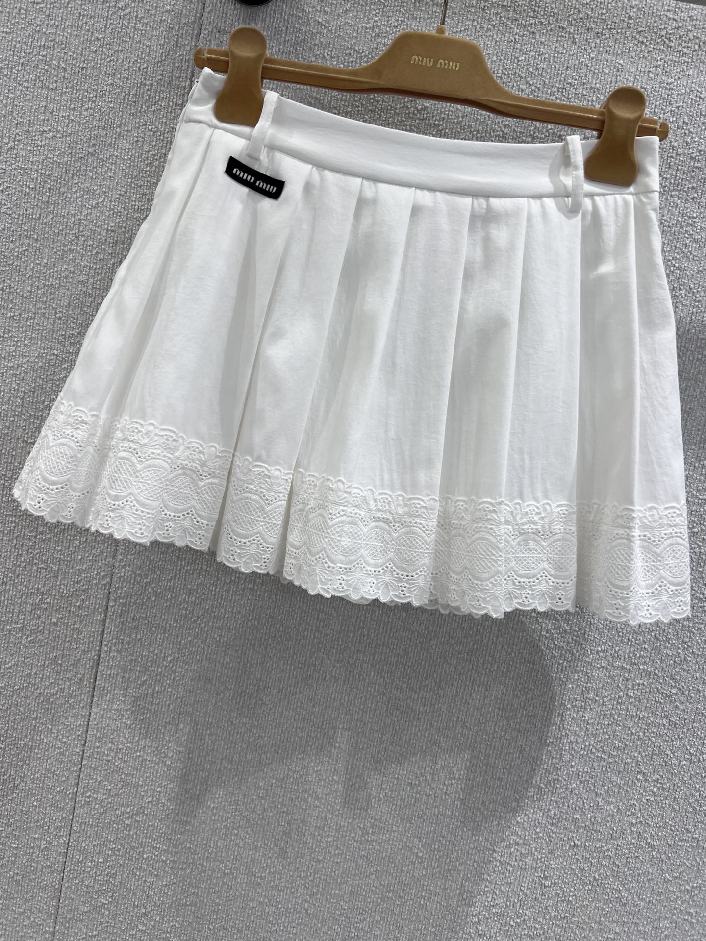 Miu 25fw short skirt