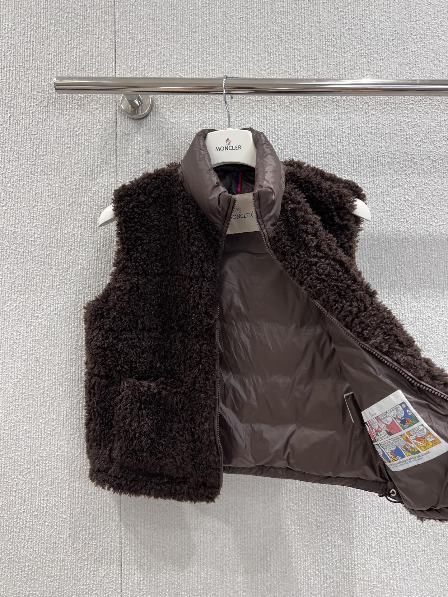 Mon 25fw vest down jacket