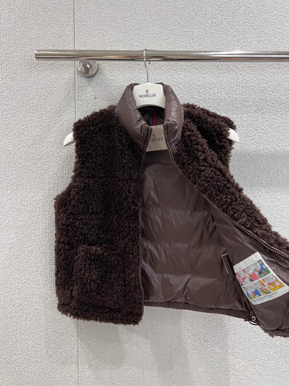 Mon 25fw vest down jacket