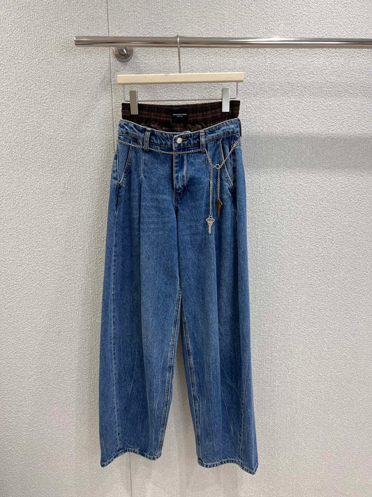 Alex 25fw patch jeans