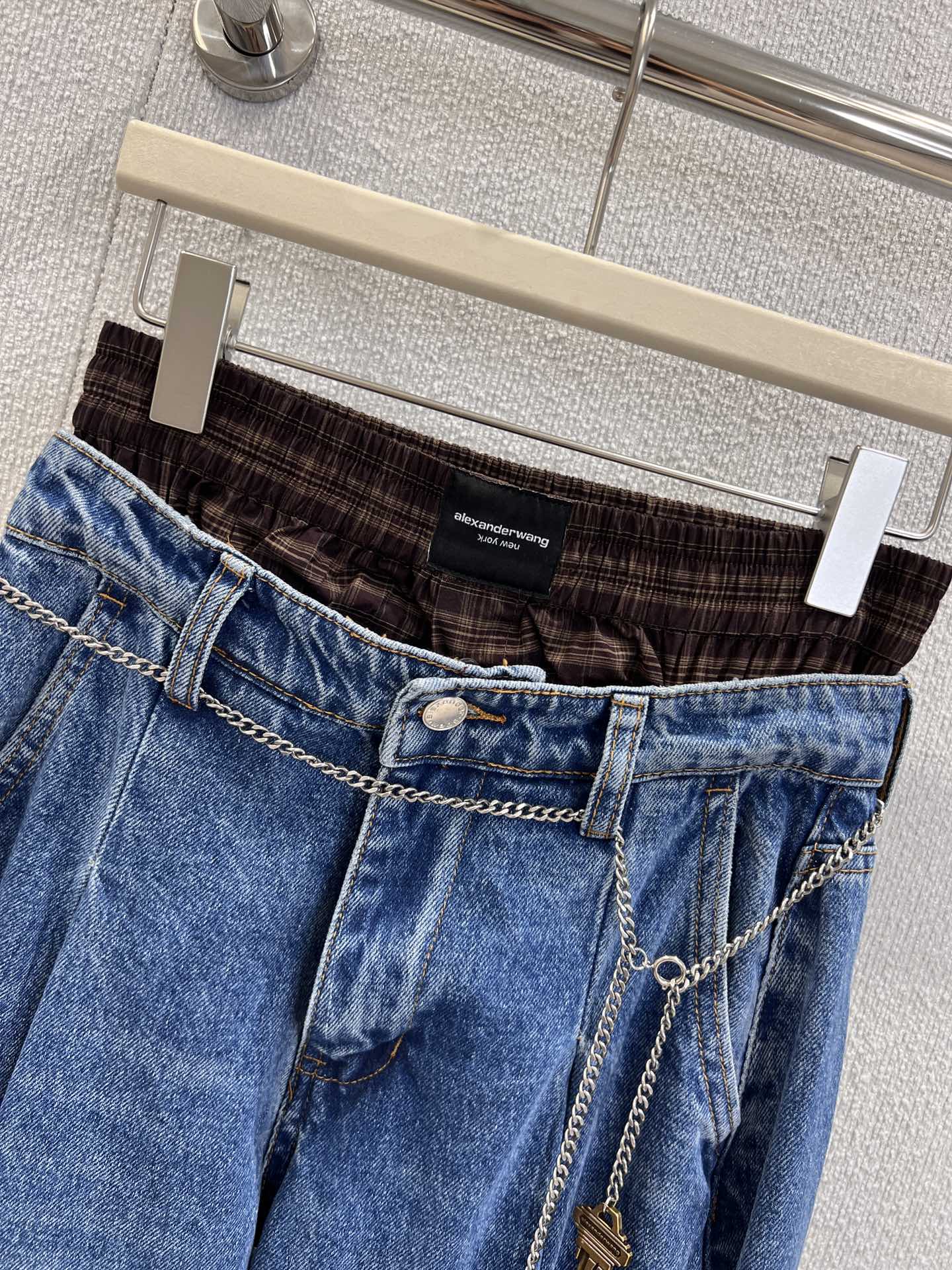 Alex 25fw patch jeans