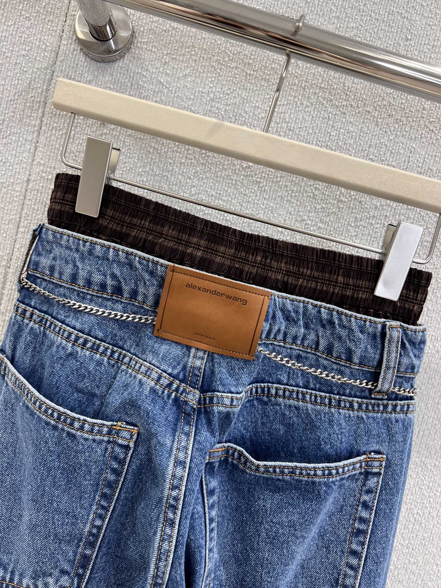 Alex 25fw patch jeans