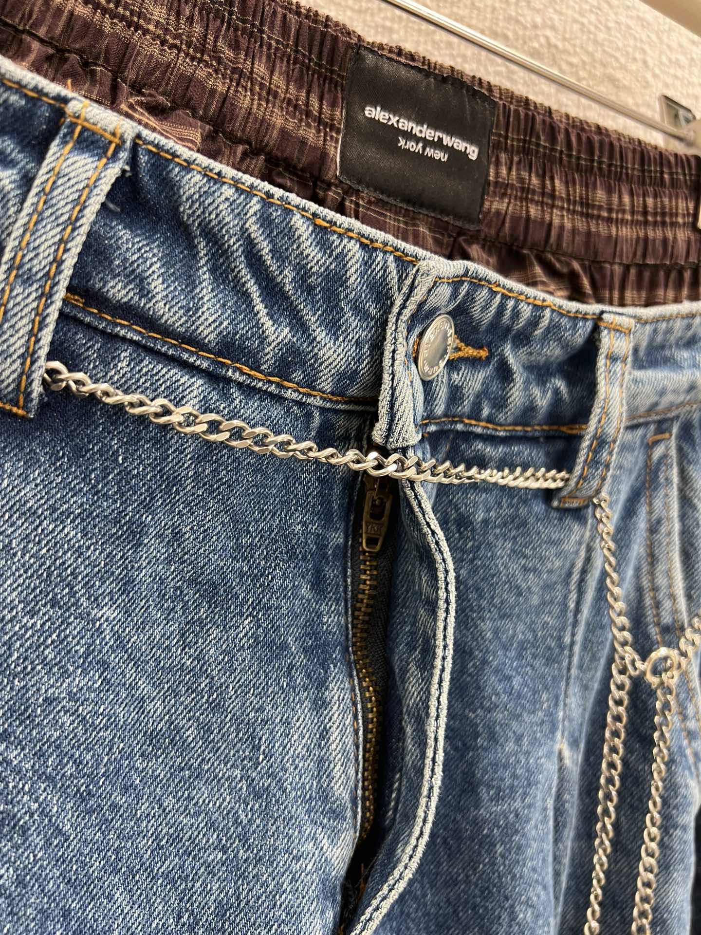 Alex 25fw patch jeans