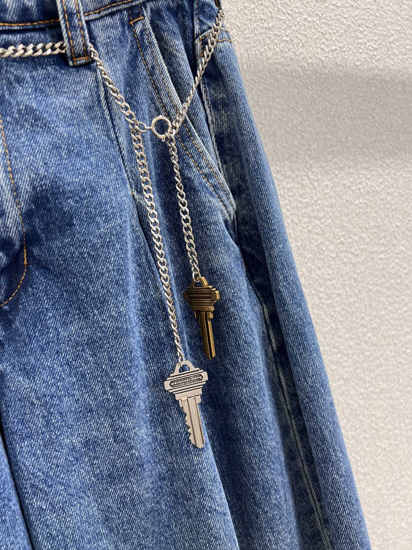 Alex 25fw patch jeans