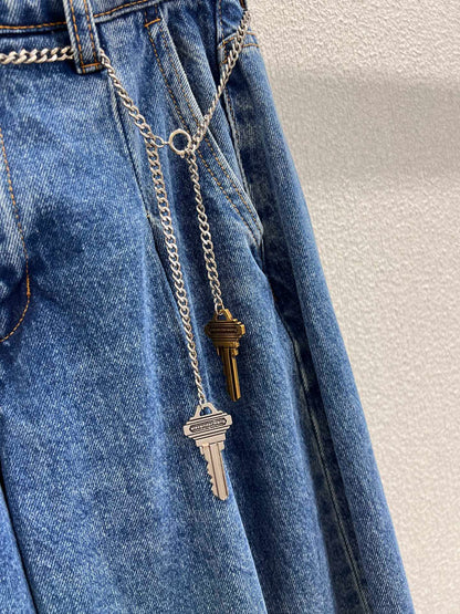 Alex 25fw patch jeans