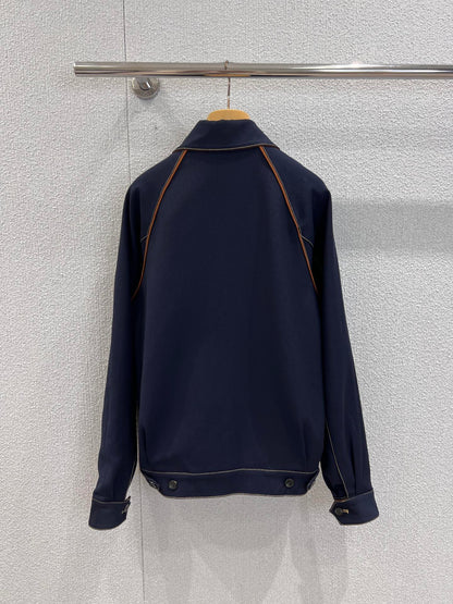 Miu 25fw embroidered jacket