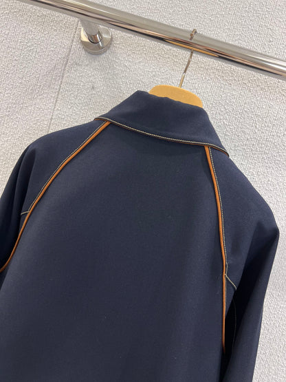 Miu 25fw embroidered jacket