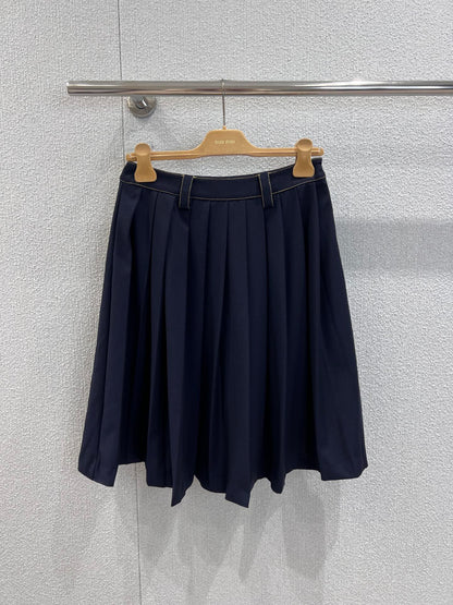 Miu 25fw pleated skirt