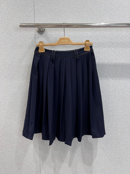 Miu 25fw pleated skirt