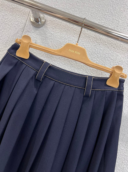 Miu 25fw pleated skirt
