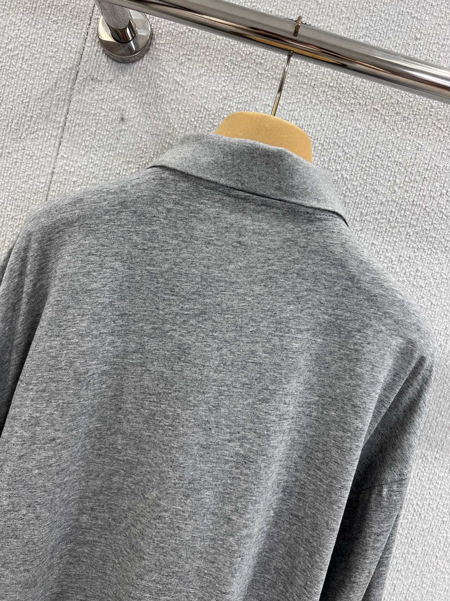 Miu 25fw long-sleeved polo shirt
