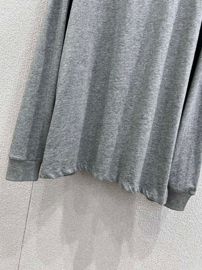 Miu 25fw long-sleeved polo shirt