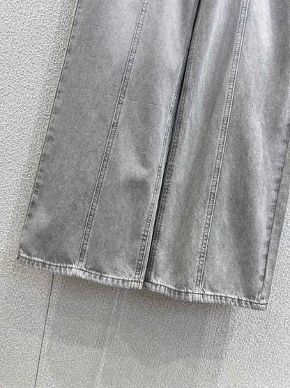 Loe 25ss embroidered jeans