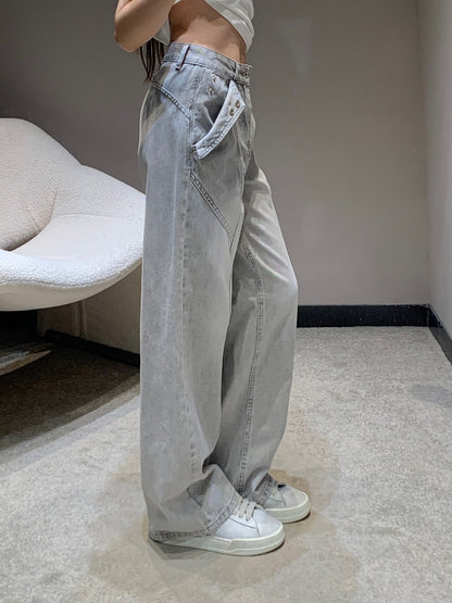 Loe 25ss embroidered jeans
