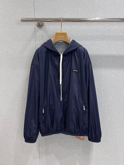Miu 25fw embroidered jacket