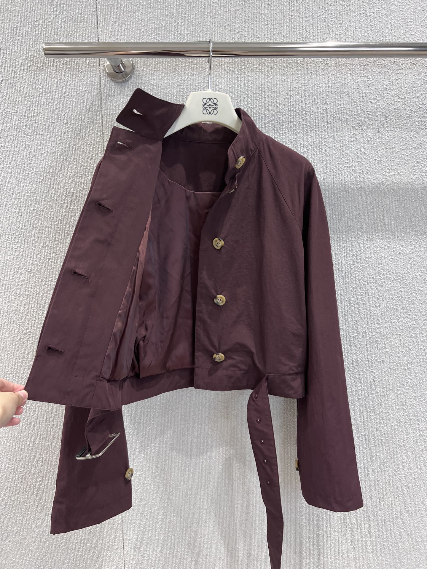 Loe 25fw trench coat