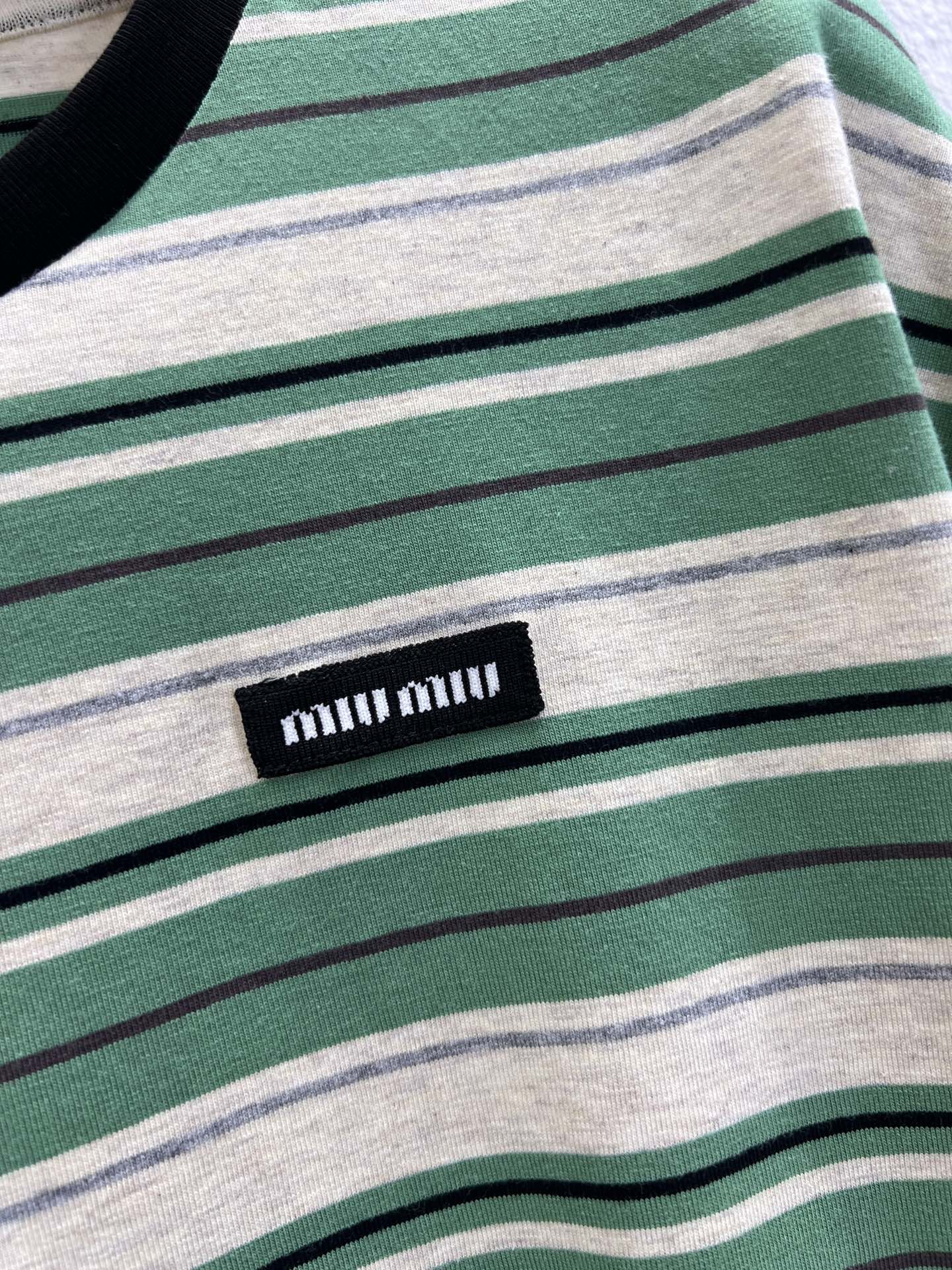 Miu 25ss short-sleeved T-shirt