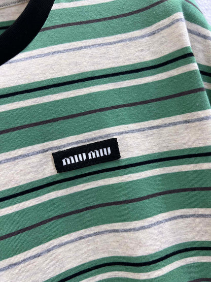 Miu 25ss short-sleeved T-shirt