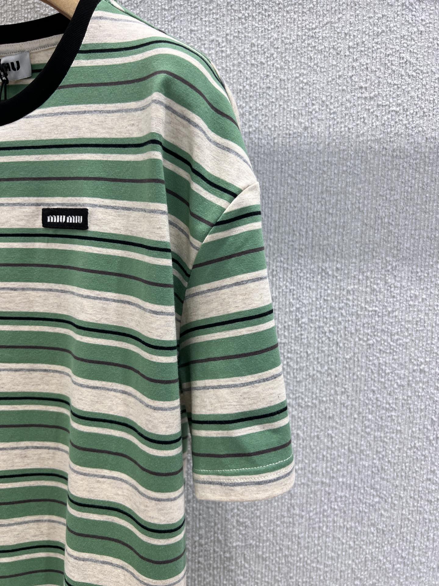 Miu 25ss short-sleeved T-shirt