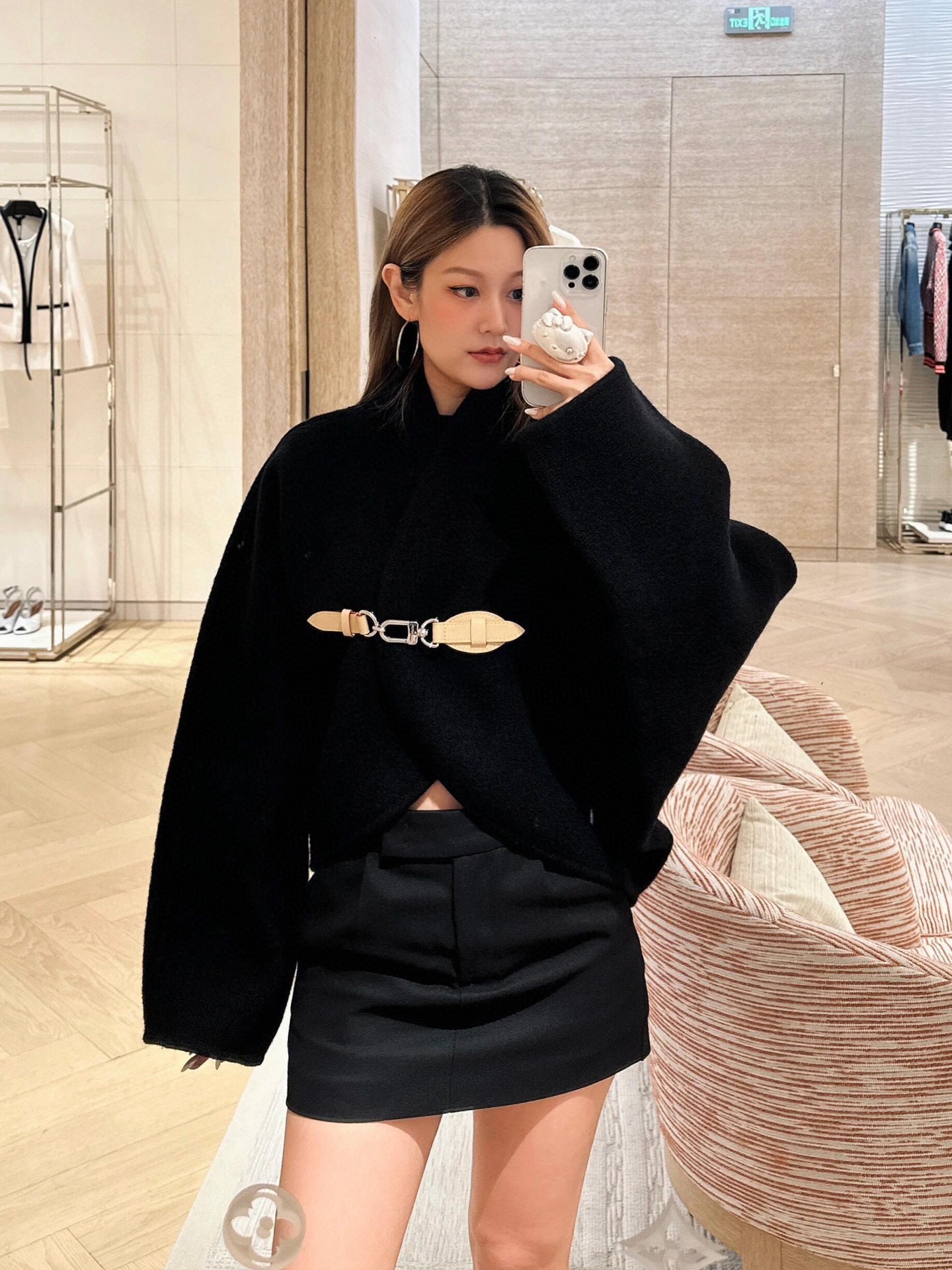 1ou 24fw wool coat