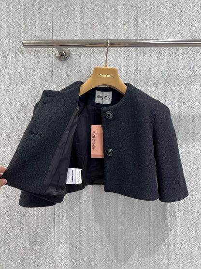 Miu 25fw wool suit