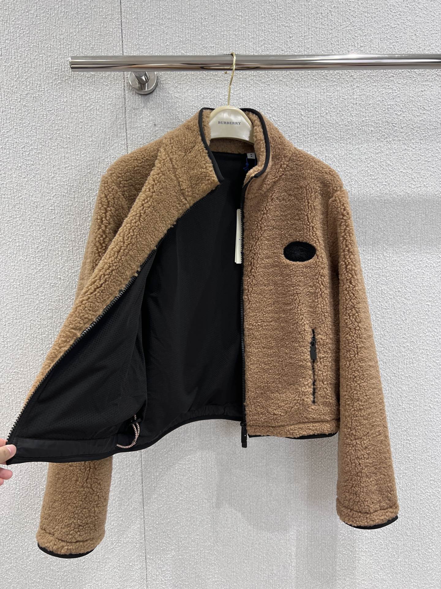 Bur 25fw fleece jacket