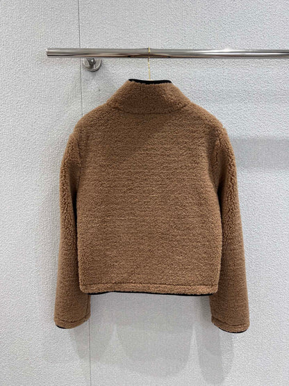 Bur 25fw fleece jacket