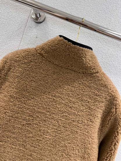 Bur 25fw fleece jacket