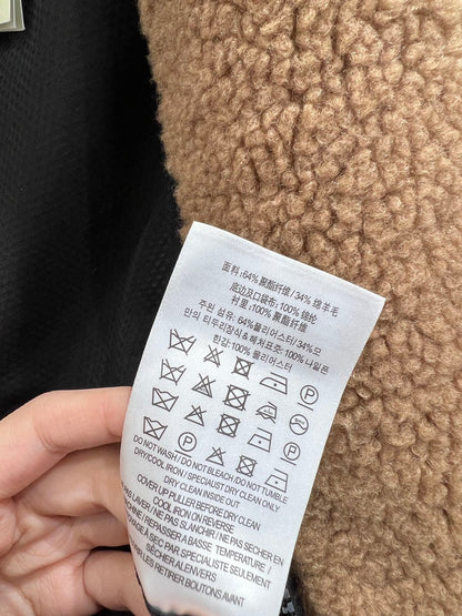 Bur 25fw fleece jacket