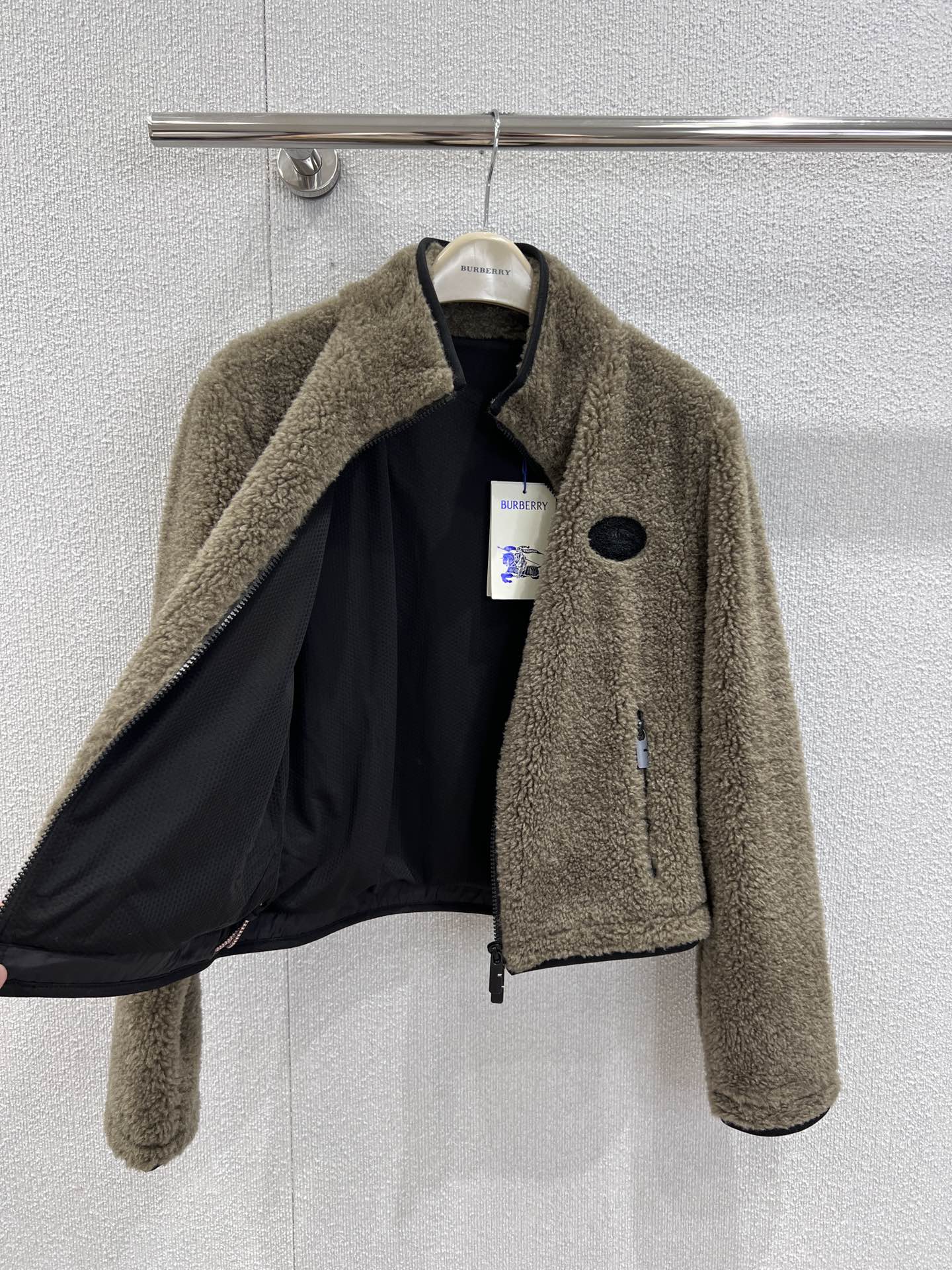 Bur 25fw fleece jacket