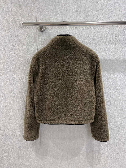 Bur 25fw fleece jacket